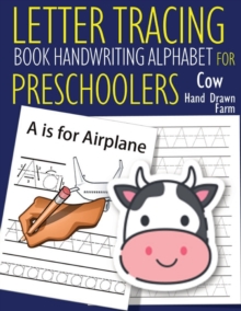 Image for Letter Tracing Book Handwriting Alphabet for Preschoolers - Hand Drawn - Cow