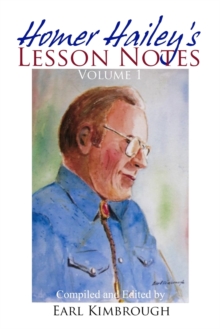 Image for Homer Hailey's Lesson Notes (Volume 1)
