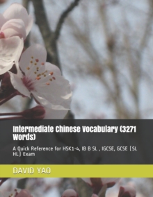 Image for Intermediate Chinese Vocabulary (3271 Words)