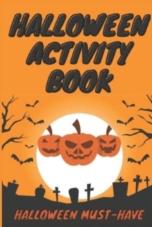 Image for Halloween Activity Book : A Fun Workbook with Mazes, Word Search Puzzles & 30 Halloween Jokes