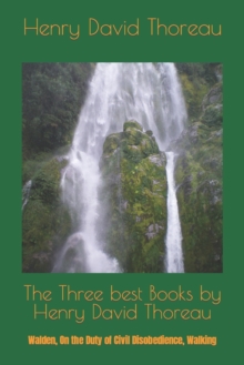 Image for The Three best Books by Henry David Thoreau