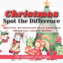 Image for Christmas Spot the Difference : Beautiful watercolour style Christmas themed full-colour images