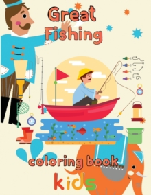 Image for Great Fishing Coloring Book Kids