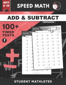 Image for Speed Math - 100+ ADDITION & SUBTRACTION Timed Tests