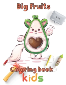 Image for big Fruits Coloring book kids