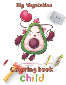 Image for Big Vegetables Coloring book child