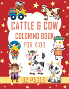 Image for Cattle & Cow Coloring Book For Kids