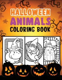 Image for Halloween animals coloring book
