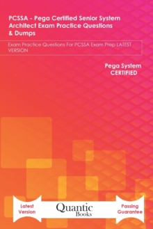 Image for PCSSA - Pega Certified Senior System Architect Exam Practice Questions & Dumps