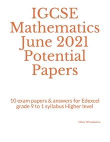 Image for IGCSE Mathematics June 2021 Potential Papers