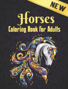 Image for Horses Coloring Book Adults