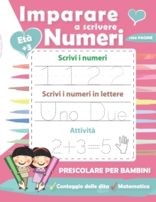 Image for Imparare a scrivere numeri per bambini