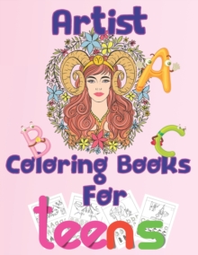 Image for artist coloring books for teens : coloring book/8.5''x11''/artist coloring book teenager/artist coloring books for kids
