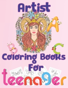 Image for artist coloring book teenager