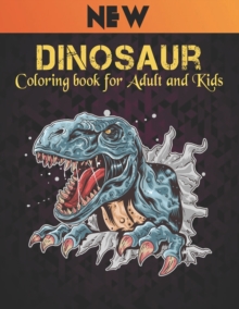 Image for Dinosaur Coloring book for Adult and Kids