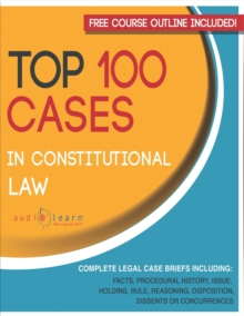 Image for Top 100 Cases in Constitutional Law
