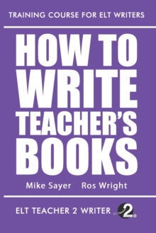 Image for How To Write Teacher's Books