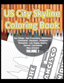 Image for US City Skyline Coloring Book