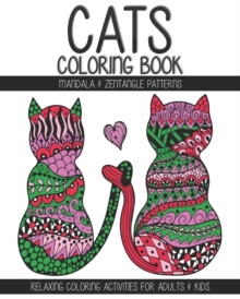 Image for Cats Coloring Book : Mandala & Zentangle patterns. Relaxing coloring activities for Adults & Kids