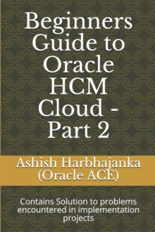 Image for Beginners Guide to Oracle HCM Cloud - Part 2