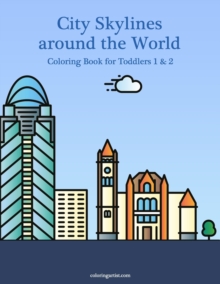 Image for City Skylines around the World Coloring Book for Toddlers 1 & 2
