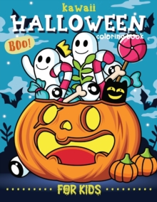 Image for Kawaii Halloween Coloring Book for kids