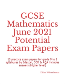 Image for GCSE Mathematics June 2021 Potential Exam Papers