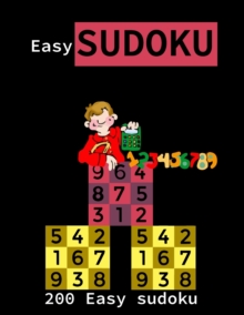 Image for Easy SUDOKU : 200 easy sudoku