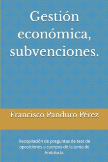 Image for Gestion economica, subvenciones.