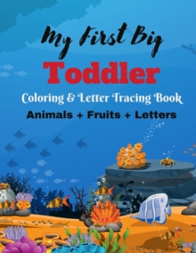 Image for Animal & Fruit Coloring & Letter Tracing Book