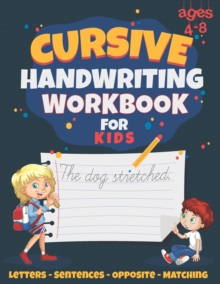 Image for Cursive Handwriting Workbook for Kids