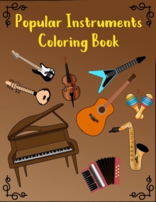Image for Popular Instruments Coloring Book