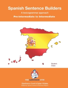 Image for Pre-Intermediate to Intermediate - Spanish Sentence Builders
