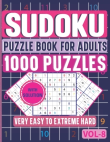 Image for Very Easy to Extreme Hard Sudoku Puzzle Book for Adults