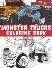 Image for Monster trucks coloring book