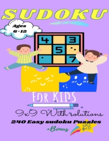 Image for Sudoku for kids 6-12