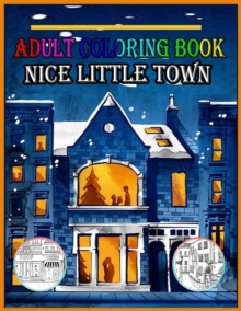 Image for Nice Little Town Adult Coloring Book