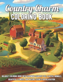 Image for Country Charm Coloring Book