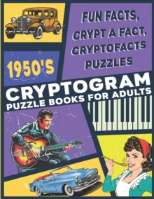 Image for 1950's Cryptogram Puzzle Books For Adults