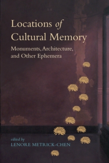 Image for Locations of Cultural Memory