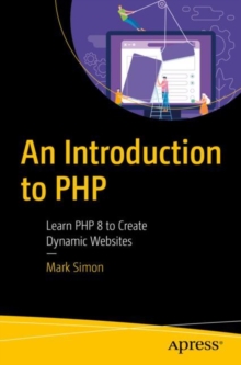 Image for An introduction to PHP  : learn PHP 8 to create dynamic websites