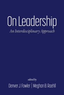 Image for On Leadership: An Interdisciplinary Approach