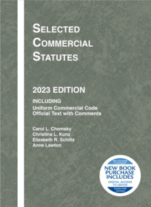 Image for Selected Commercial Statutes, 2023 Edition