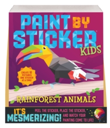 Image for Display Paint by Sticker Kids: Rainforest Animals 8-cc Counter Display