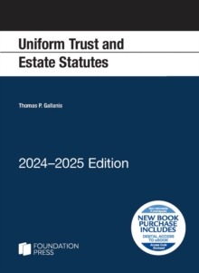 Image for Uniform Trust and Estate Statutes, 2024-2025 Edition