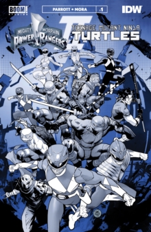 Image for Mighty Morphin Power Rangers/Teenage Mutant Ninja Turtles II Black & White Edition #1