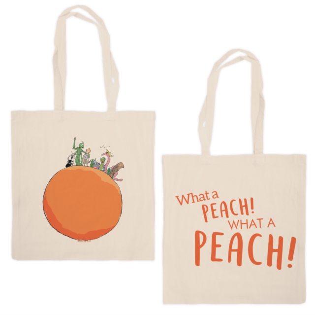 JAMES GIANT PEACH EDGE TOTE BAG