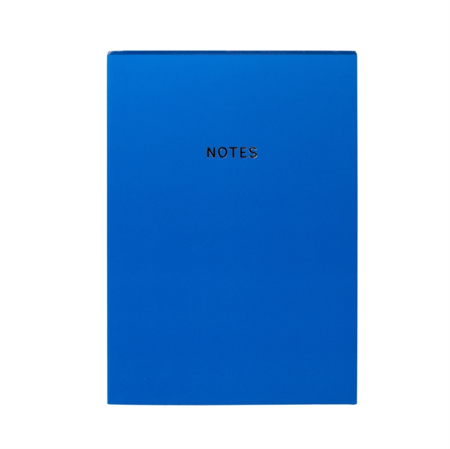 Colourblock A5 Notebook Royal Blue