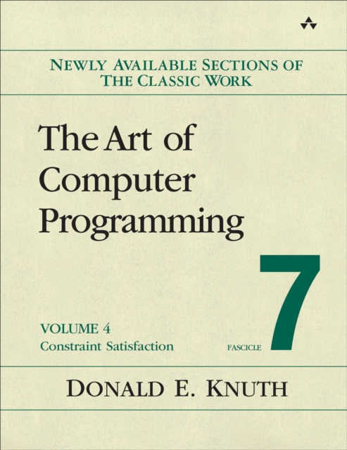 ART OF COMPUTER PROGRAMMING V4 FASCICLE7 by KNUTH, DONALD E Paperback Self Help