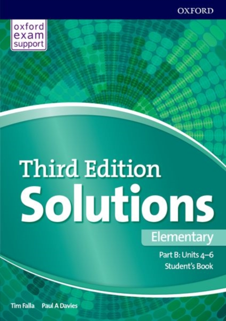 Solutions Elementary Students Book B Units 4-6